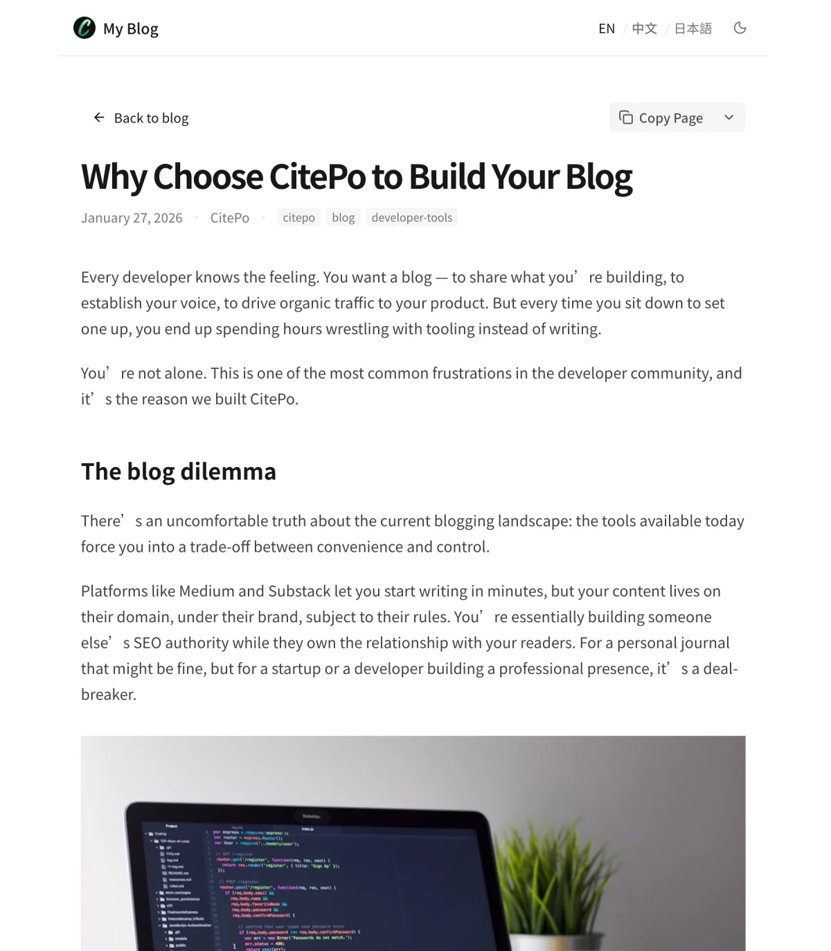Beautiful MDX Blog Post - Clean Typography and Rich Content